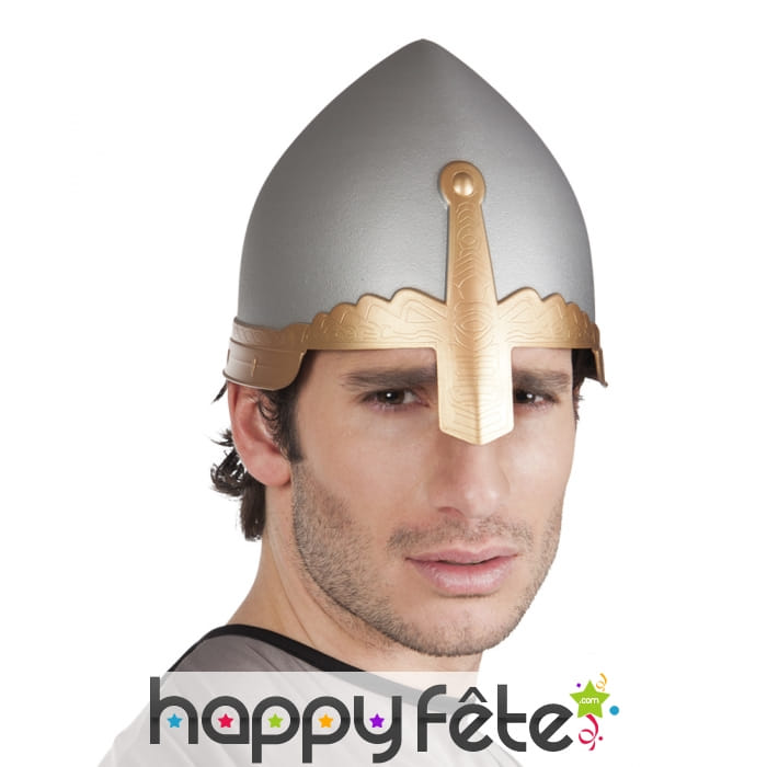 Casque médiéval protège nez pour homme
