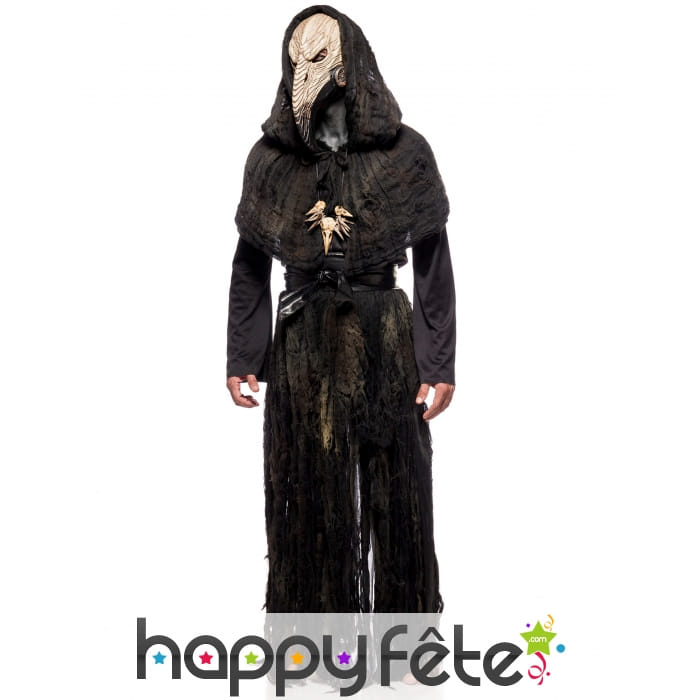 Costume médecin peste avec masque Halloween