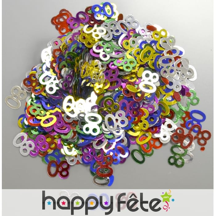 Confettis n°80 multicolores