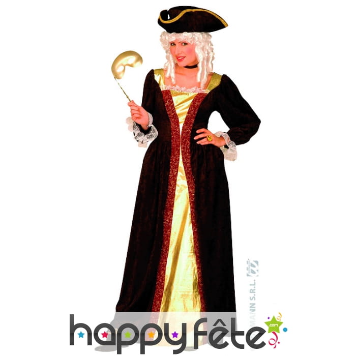 Costume noble de vénitienne