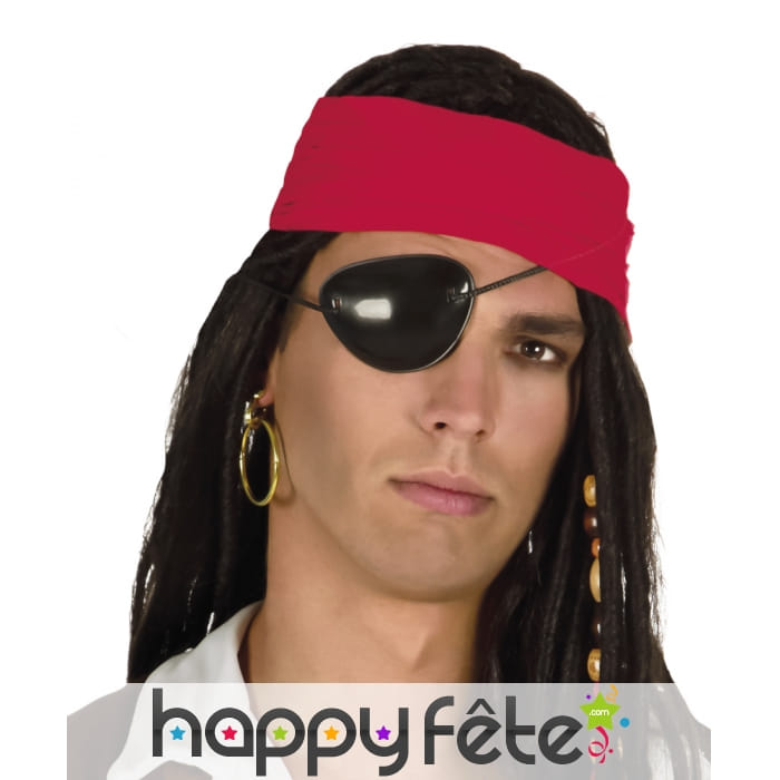 Cache oeil et boucle d'oreille de pirate