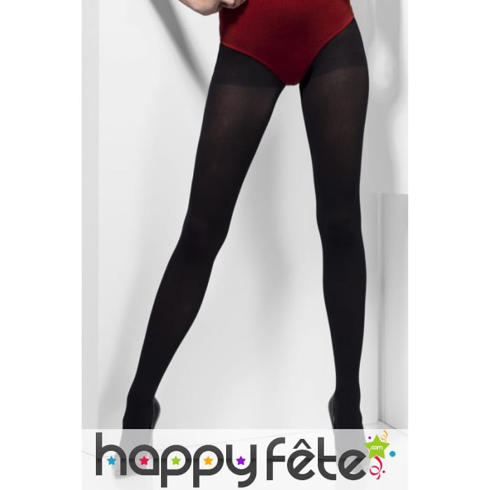 Collant opaque noir