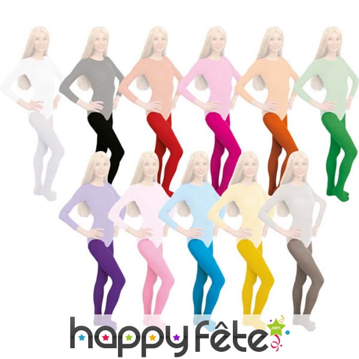 Collants orange XL opaques, 70 deniers