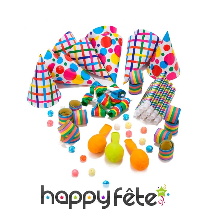 Cotillons pour 10 personnes