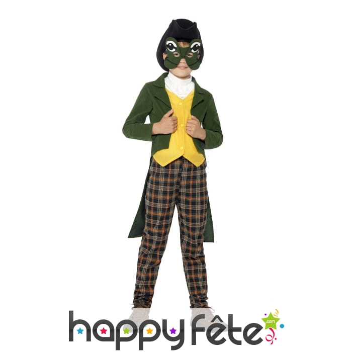 Costume prince charmant grenouille enfant