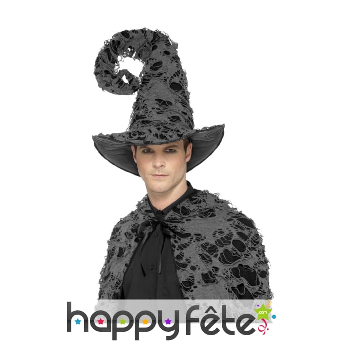 Chapeau pointu de sorcier luxe