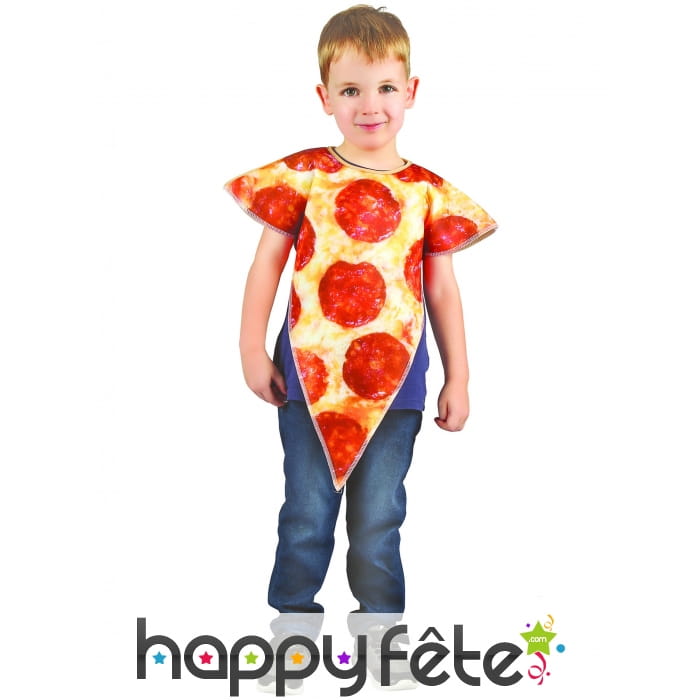 Costume part de pizza pour enfant