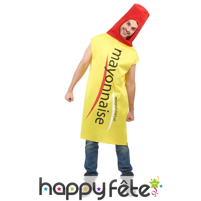 Costume pot de mayonnaise