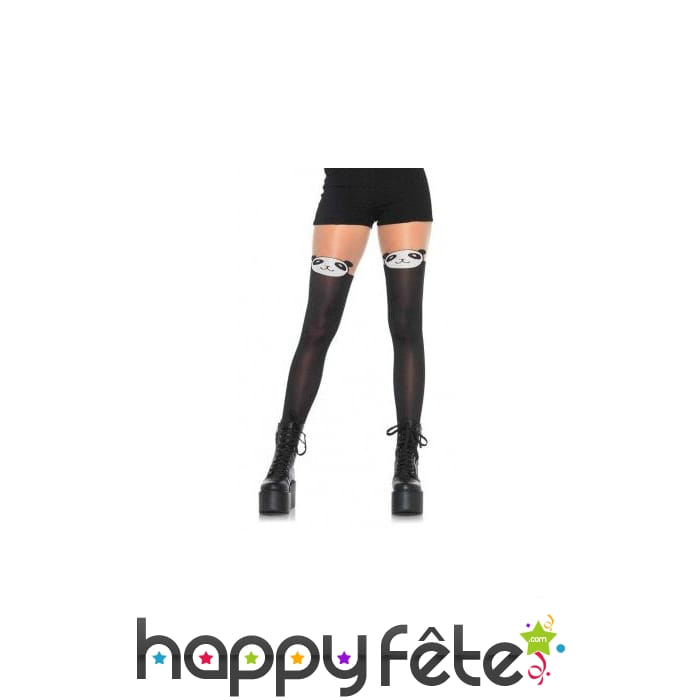 Collants panda en spandex
