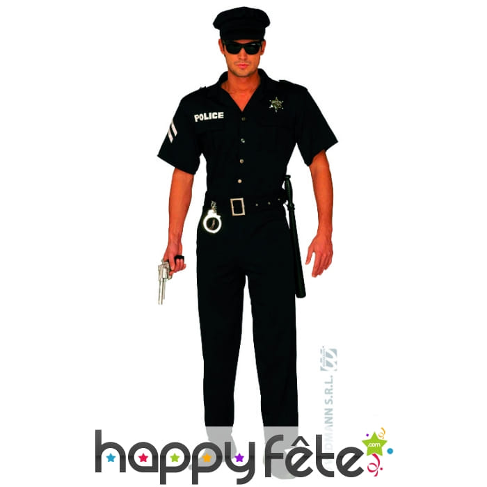 Costume policier homme