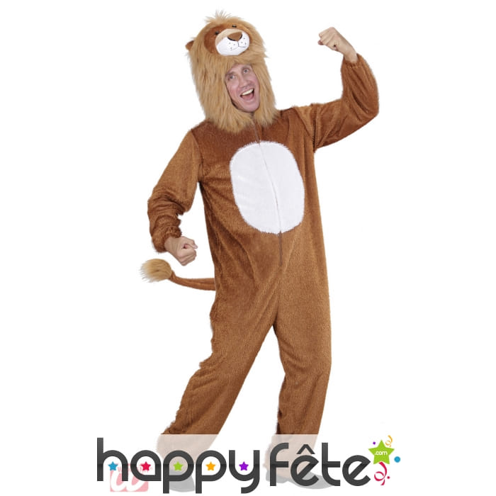 Costume peluche lion