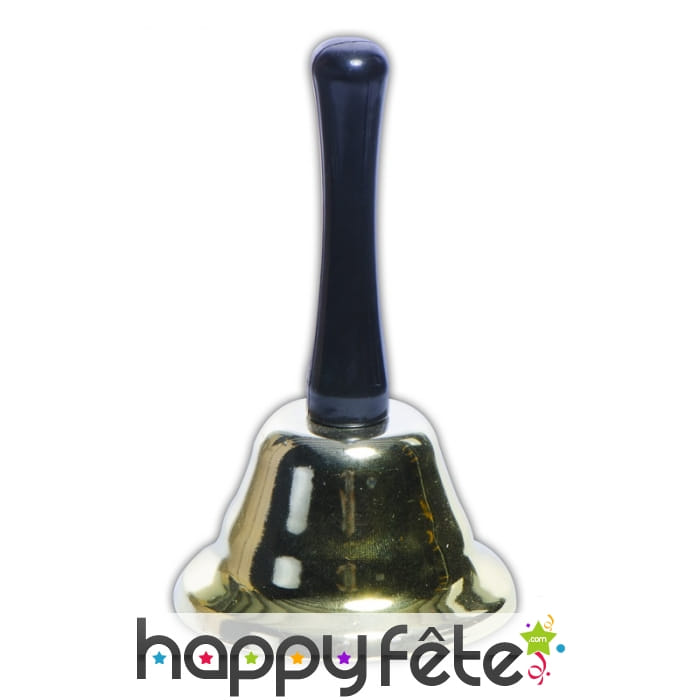 Cloche Père Noël dorée