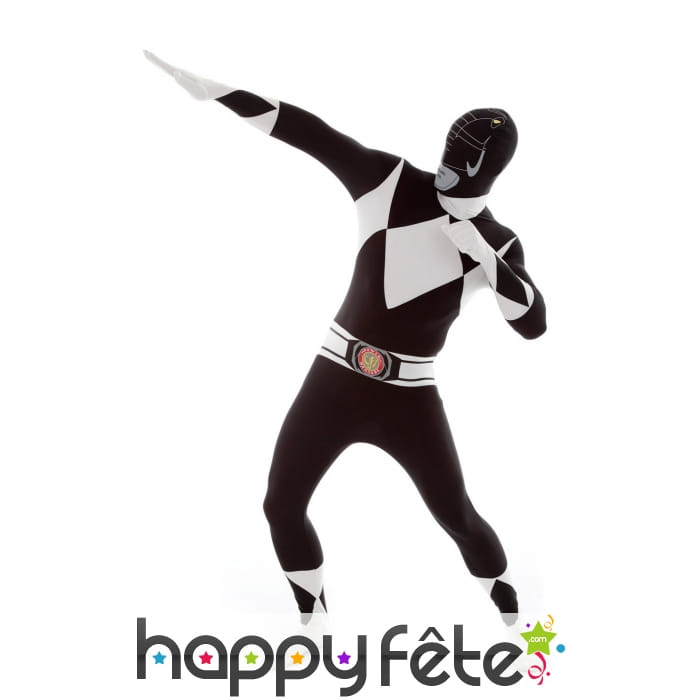 Combinaison Power Rangers noir, Morphsuits