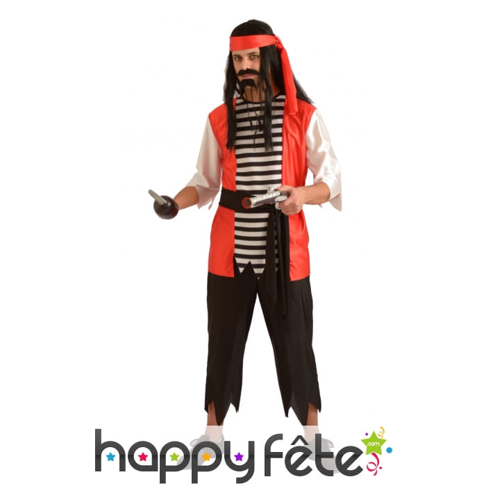 Costume pirate robert