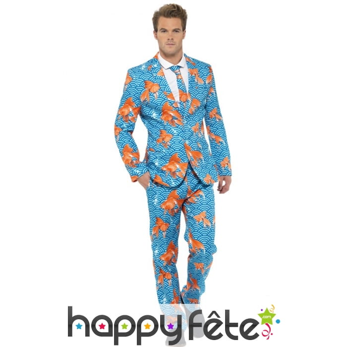 Costume poisson rouge