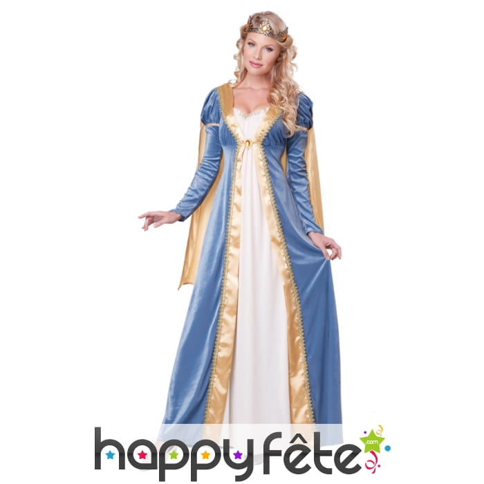 Costume reine de conte de fée pour femme