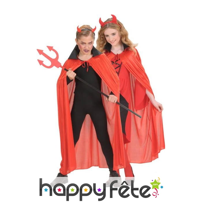 Cape rouge mixte pour enfant