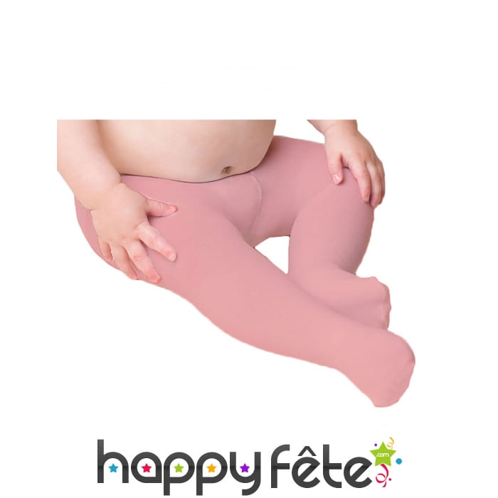 Collants roses pour bébé