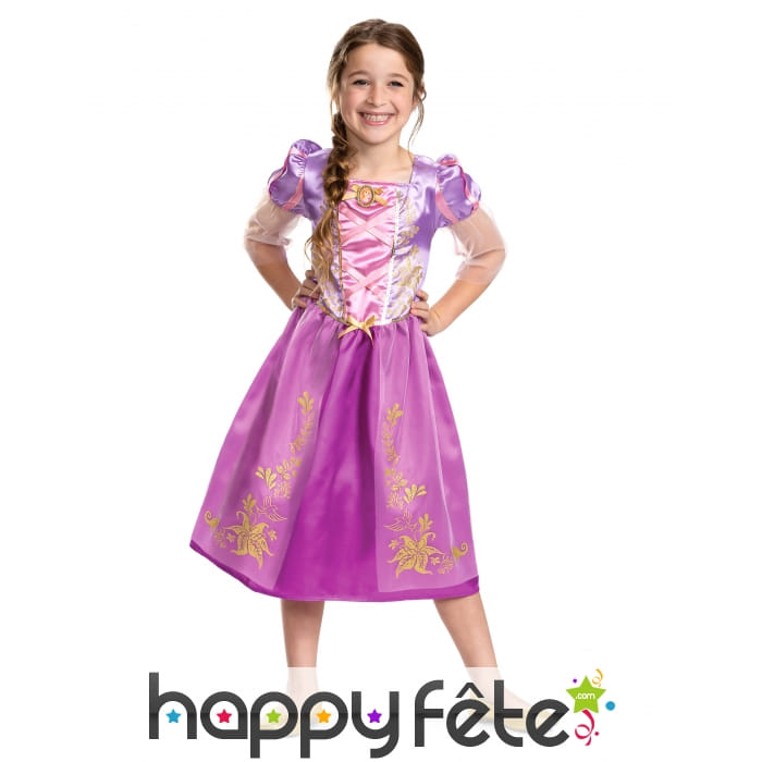 Costume Raiponce pour fillette