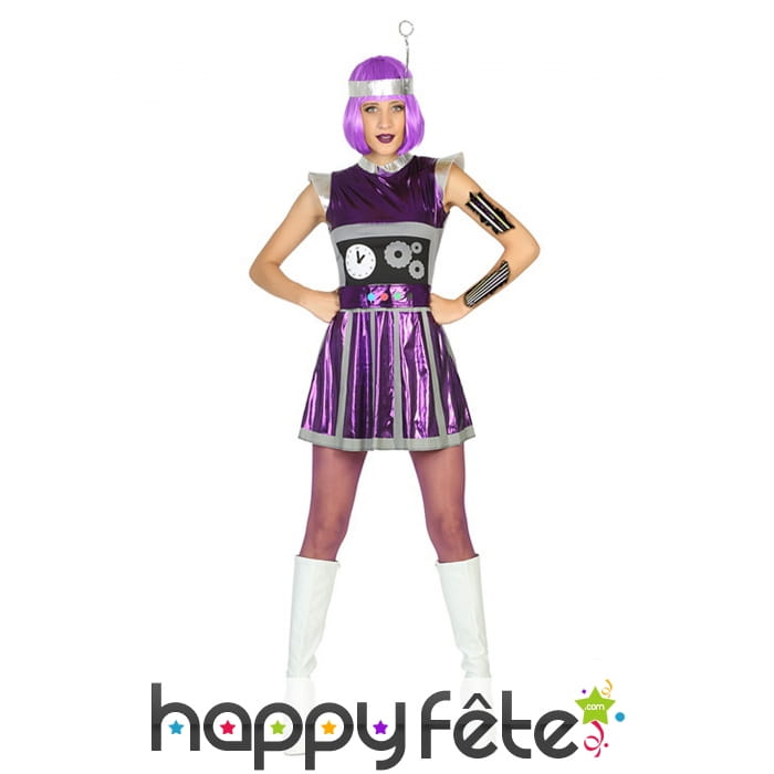 Costume robe robot futuriste