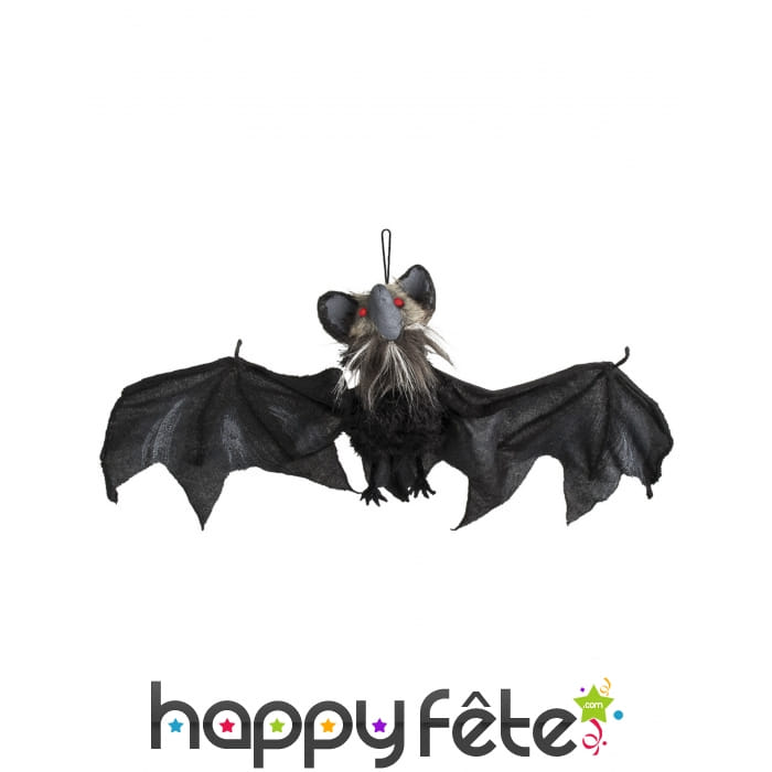 Chauve-souris animée lumière et son, 80 cm