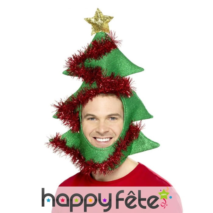 Cagoule sapin de Noël