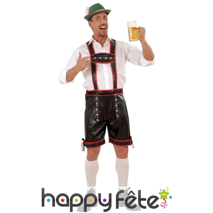 Costume salopette de bavarois pour adulte