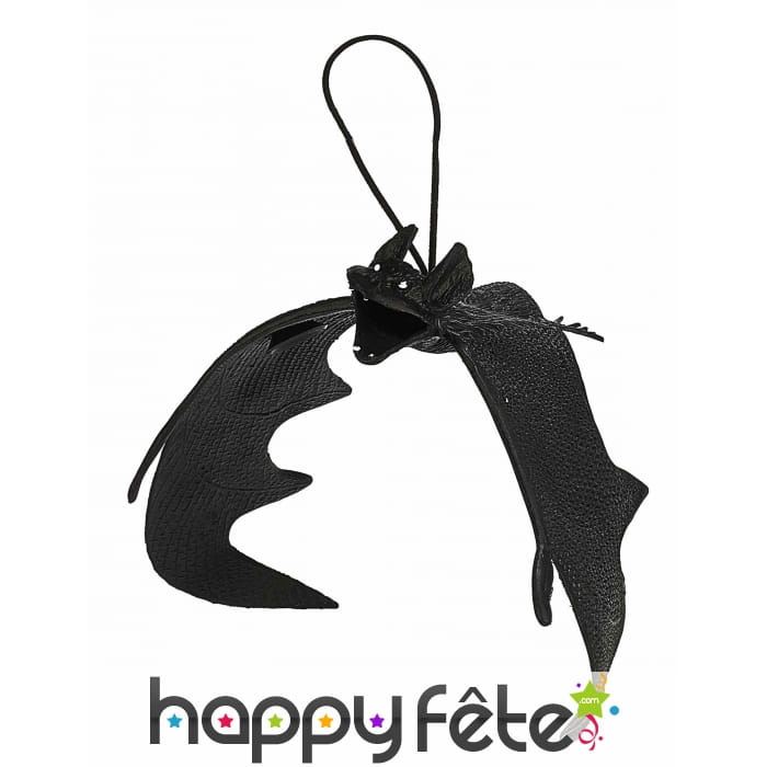 Chauve-souris noire de 20cm à suspendre
