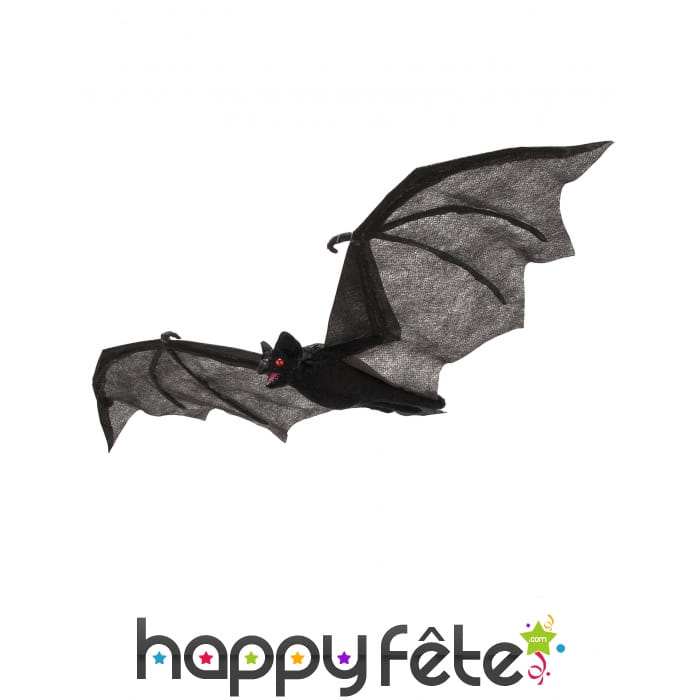 Chauve-souris noire de 54cm à suspendre