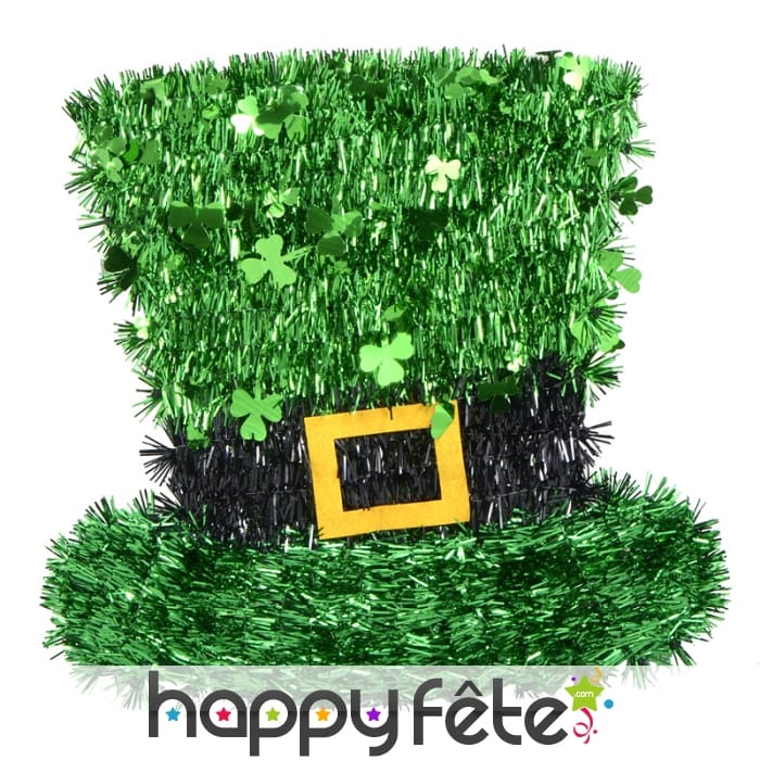 Chapeau St Patrick décoratif de 28cm