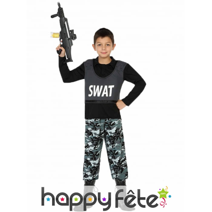 Combinaison SWAT pour enfant