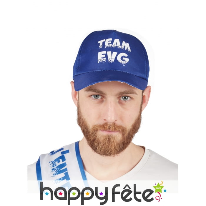 Casquette Team EVG bleu