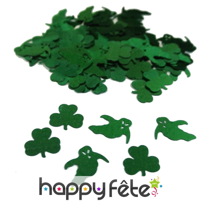 Confettis trèfles et fantômes, Saint Patrick
