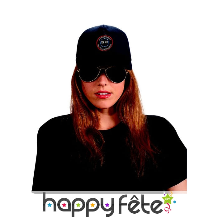 Casquette Top Gun bleu marine