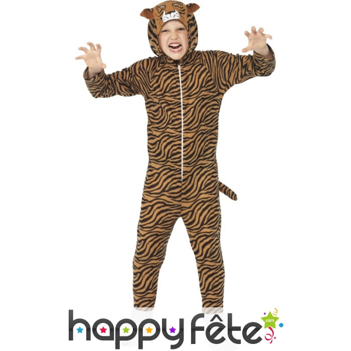 Combinaison tigre pour enfant
