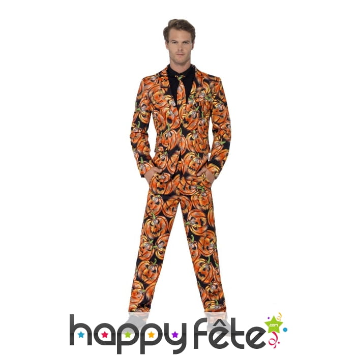 Costume trois pièces citrouille