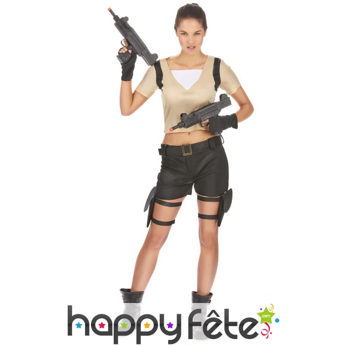 Costume tomb raider pour femme