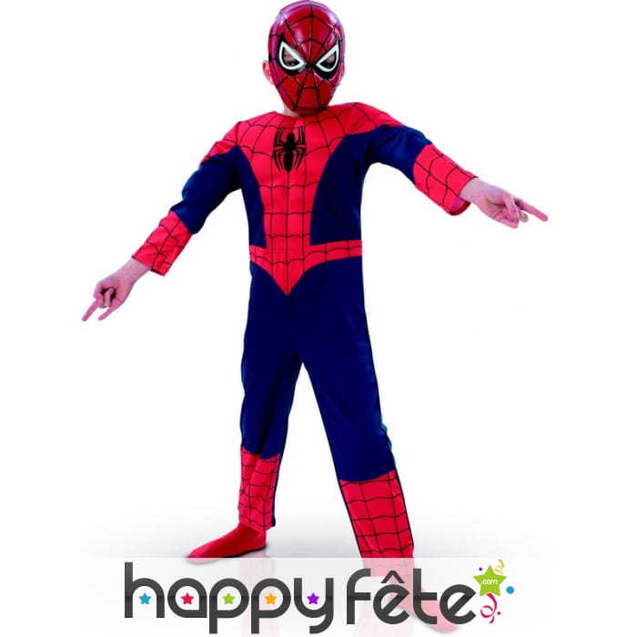 Costume Ultimate Spider-Man musclé pour enfant