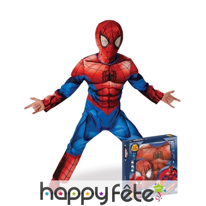 Costume Ultimate Spider-Man pour enfant, luxe