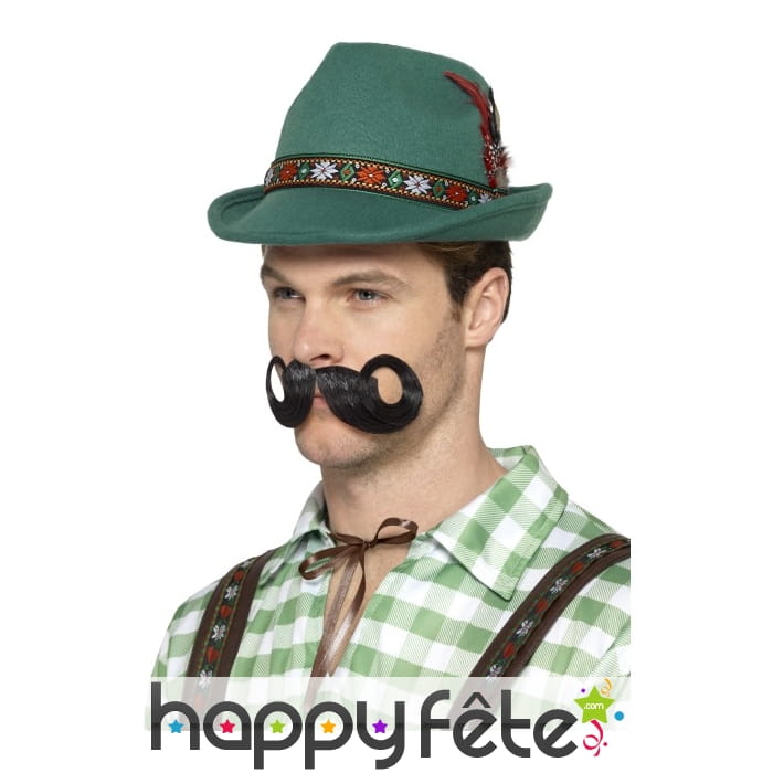 Chapeau vert de tyrolien, luxe