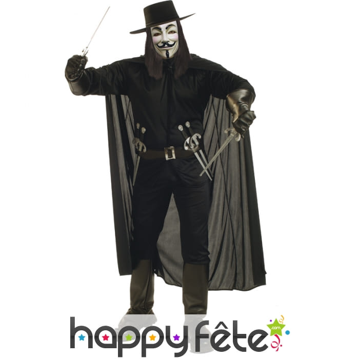 Costume V pour vendetta version luxe