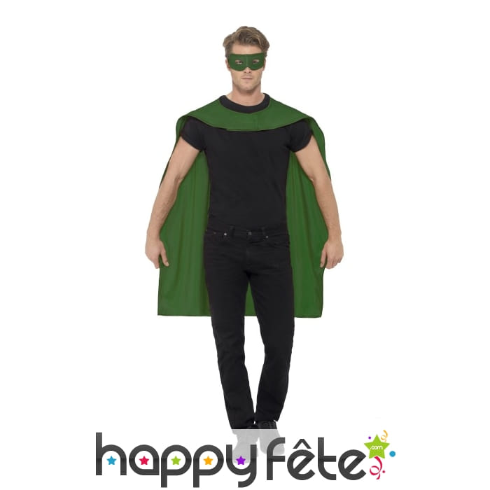 Cape verte taille adulte
