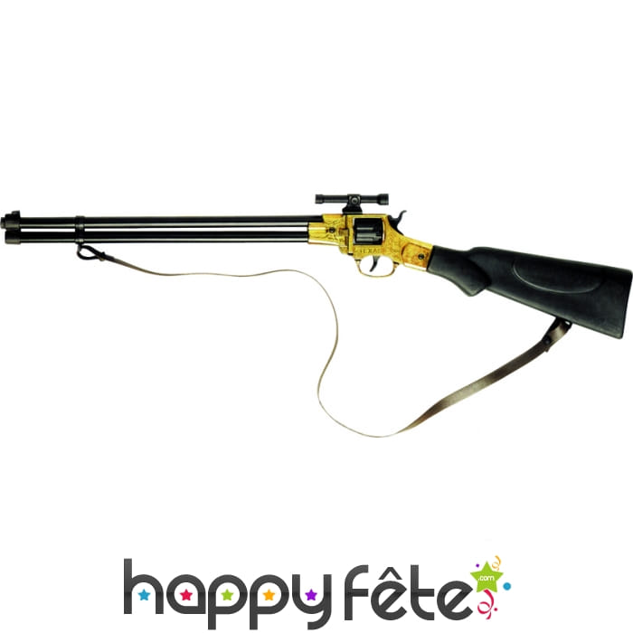 Carabine western 8 coups en métal