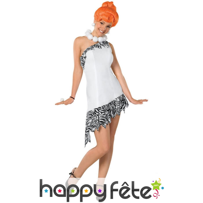 Costume Wilma Pierrafeu pour femme adulte