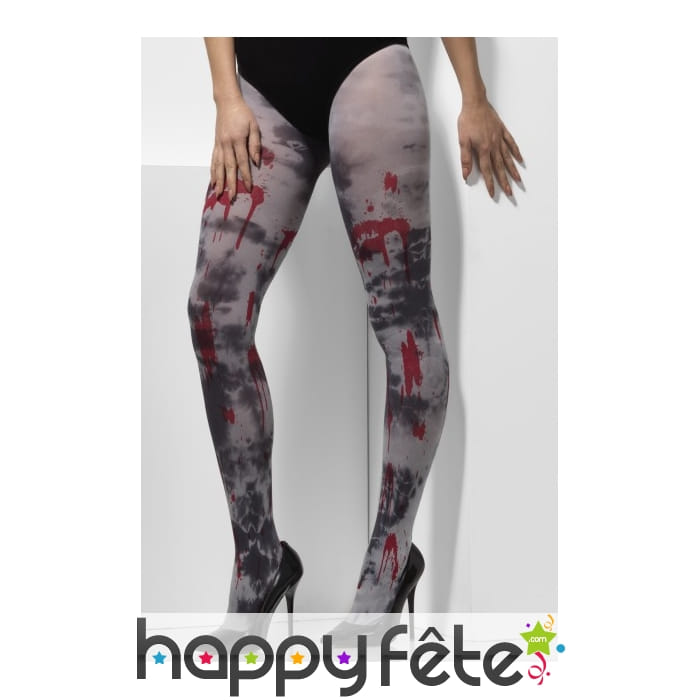 Collants zombie sangs et saleté