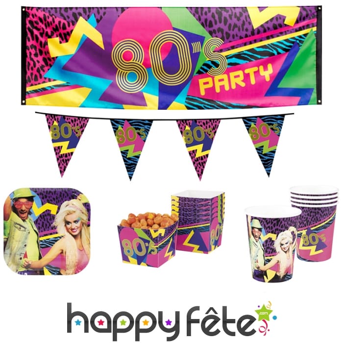 Décos 80's Party