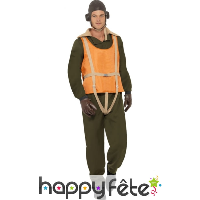 Déguisement aviateur années 40