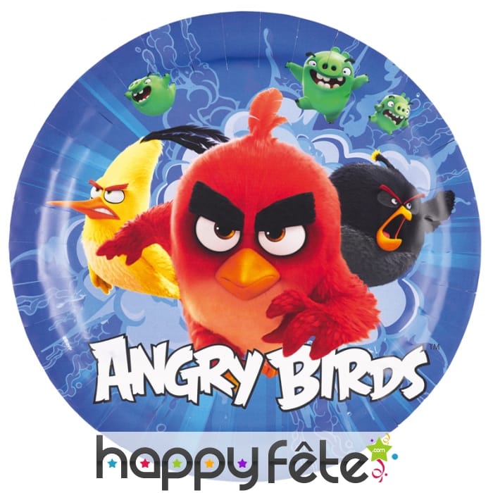 Guirlande Happy Birthday Angry Birds – Déco Anniversaire Officielle – 1,80 M De Longueur