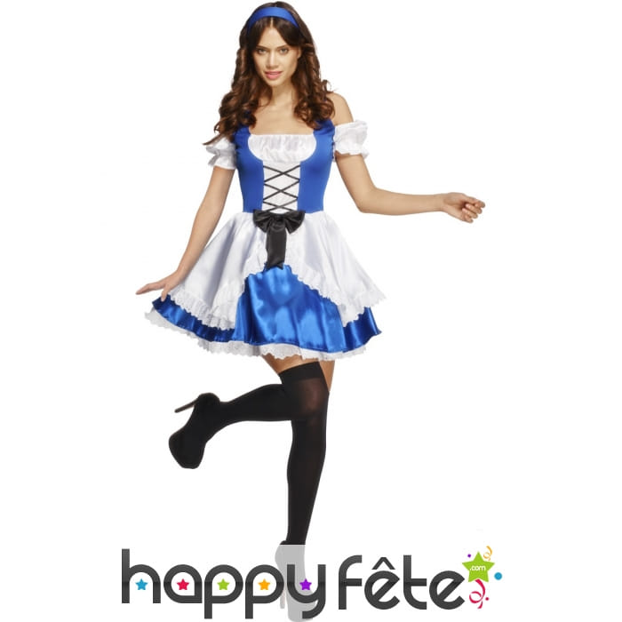 Déguisement alice bleu sexy