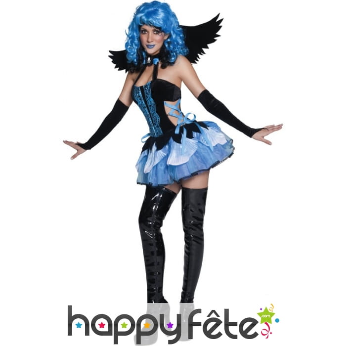 Déguisement ange bleu